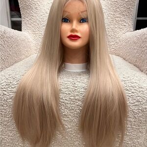 13x5 HD Lace Front Straight Blonde Wig